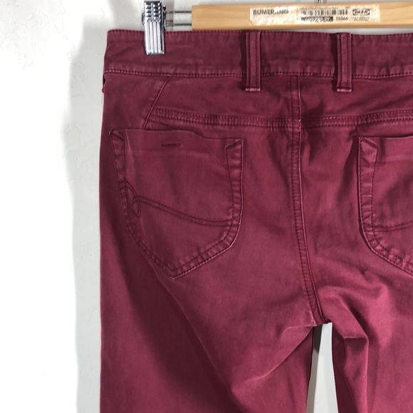 Emporio Armani Cameron maroon pants size 28 - Picture 7 of 13